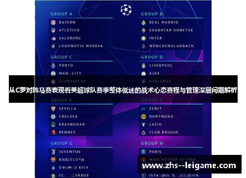 从C罗对阵马赛表现看英超球队赛季整体低迷的战术心态赛程与管理深层问题解析